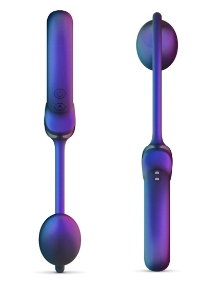 Виброкольцо с анальным шариком Eclipse