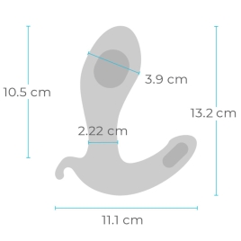 Вибростимулятор b-Vibe Expand Plug