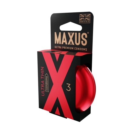 Ультратонкие презервативы MAXUS Ultra Thin