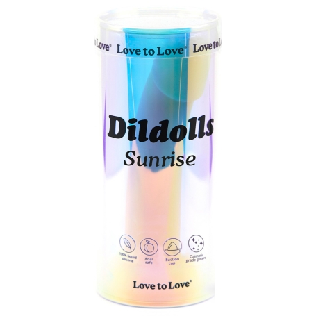 Фаллос из жидкого силикона Dildolls Sunrise