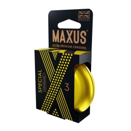 Точечно-ребристые презервативы MAXUS Special X-Edition