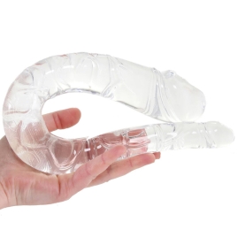 Фаллос Double Trouble King Cock Clear