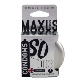 Экстремально тонкие презервативы MAXUS X-Edition