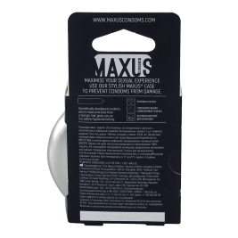 Экстремально тонкие презервативы MAXUS X-Edition