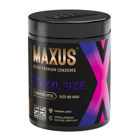 Презервативы увеличенные Maxus XXL
