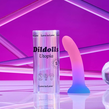 Фаллоимитатор Dildolls Utopia из жидкого силикона