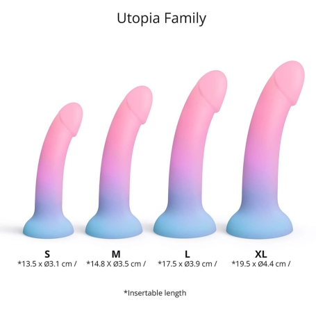 Фаллоимитатор Dildolls Utopia из жидкого силикона