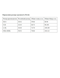 Трусики Le Frivole 04322