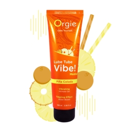 Лубрикант с эффектом вибрации Orgie Lube Tube Vibe Medium