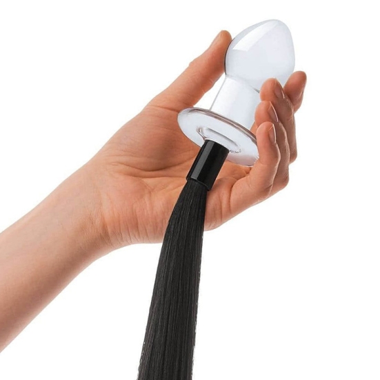 Пробка с хвостом Glas 3&quot; Horse Tail